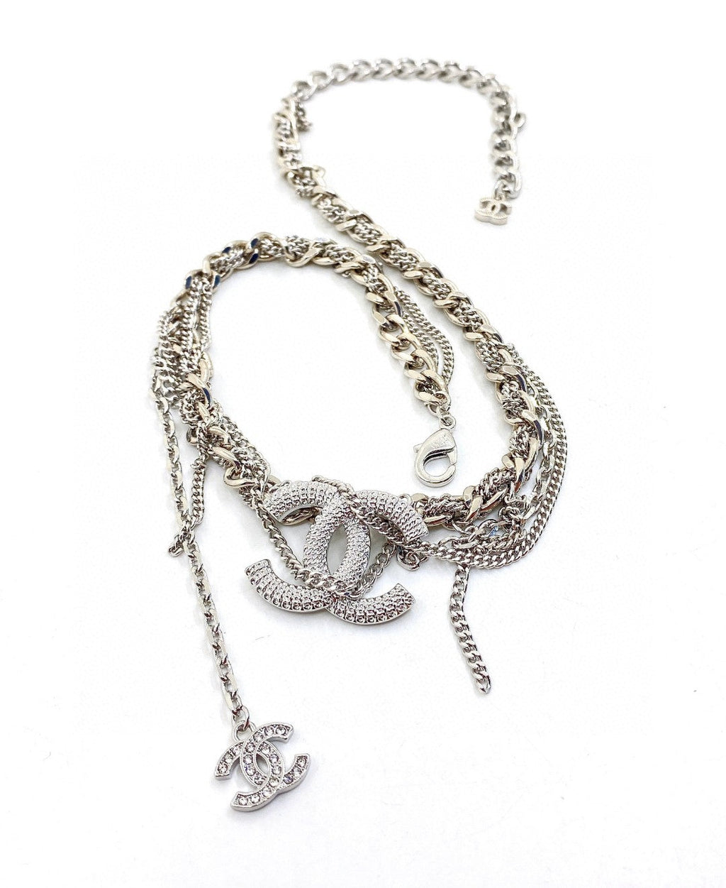 Chanel Chain Diamond Necklace