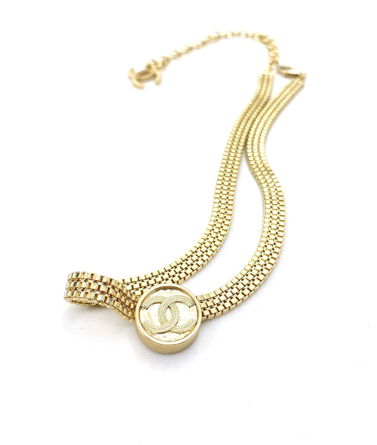 Chanel Choker Chain Necklace