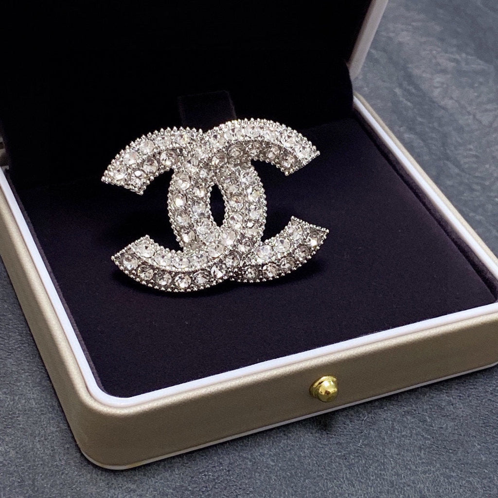 Chanel Diamond Brooch