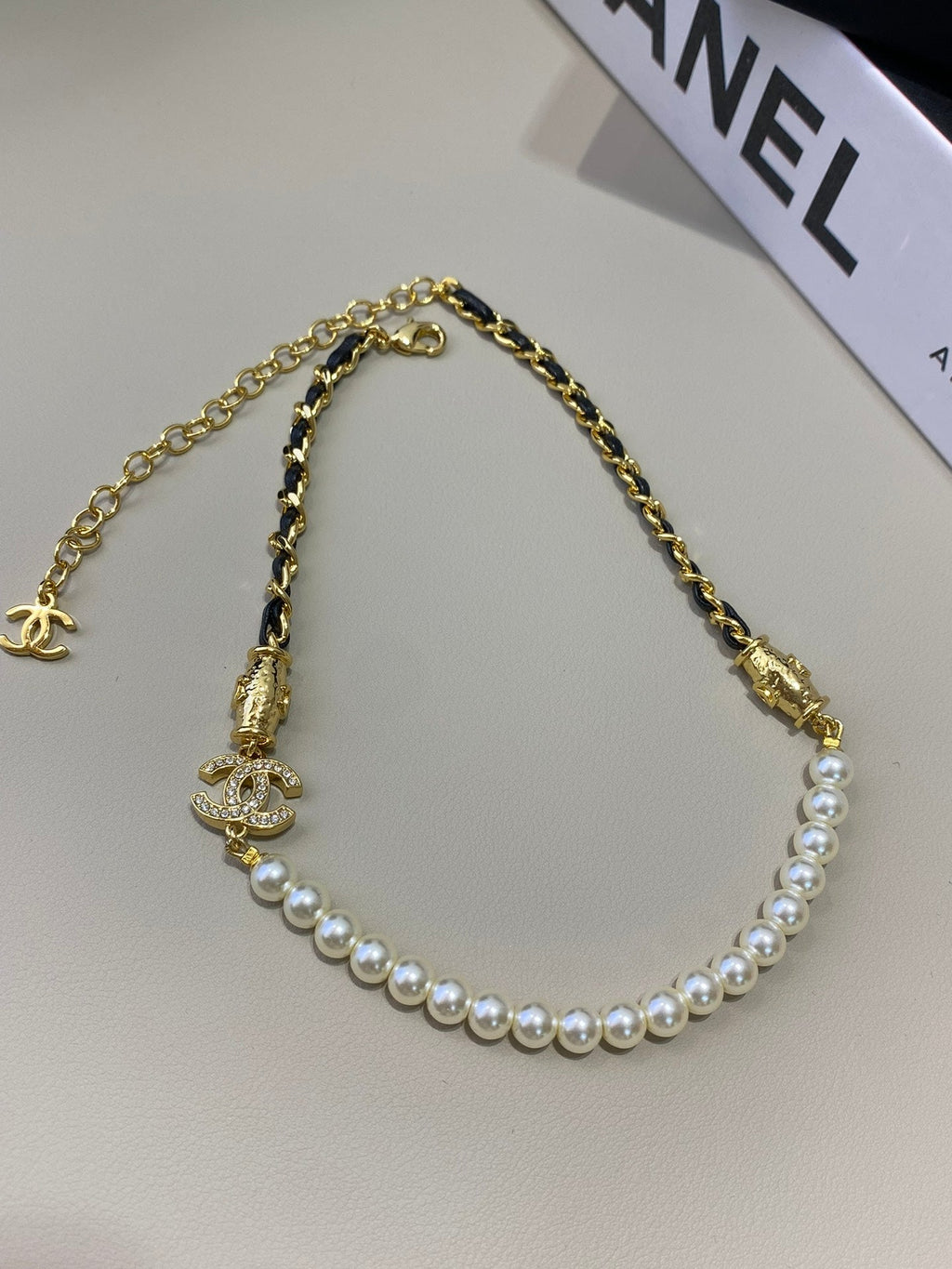 Chanel Pearl Chain Necklace