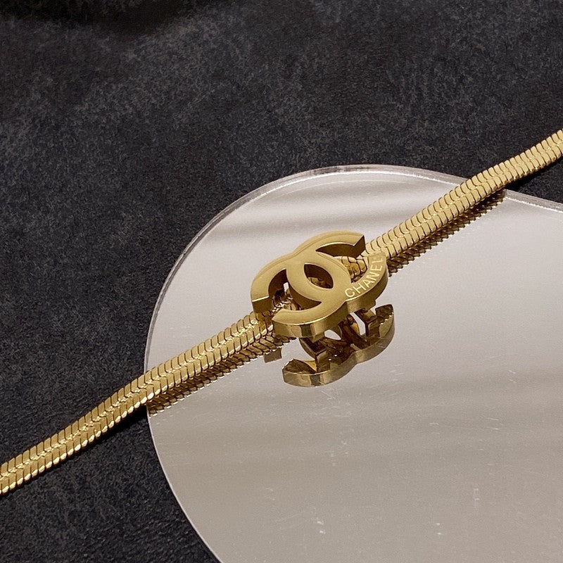 Chanel Gold Choker Necklace