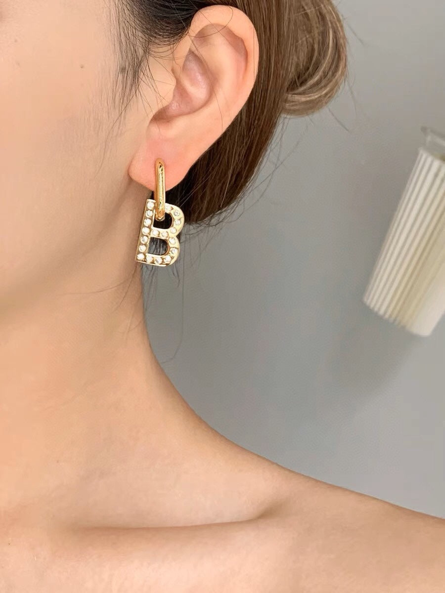 Balenciaga Chain XS Earrings - 18K Gold
