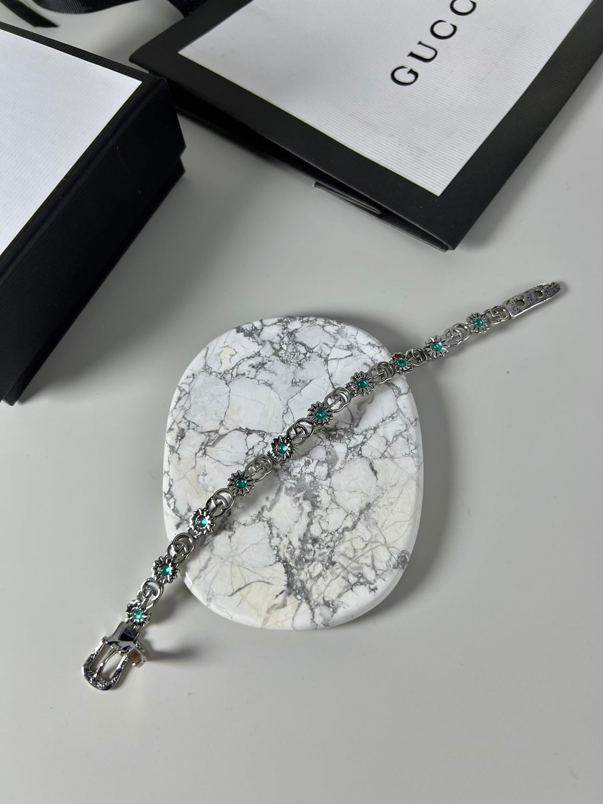 Gucci Double G Flowers Bracelet