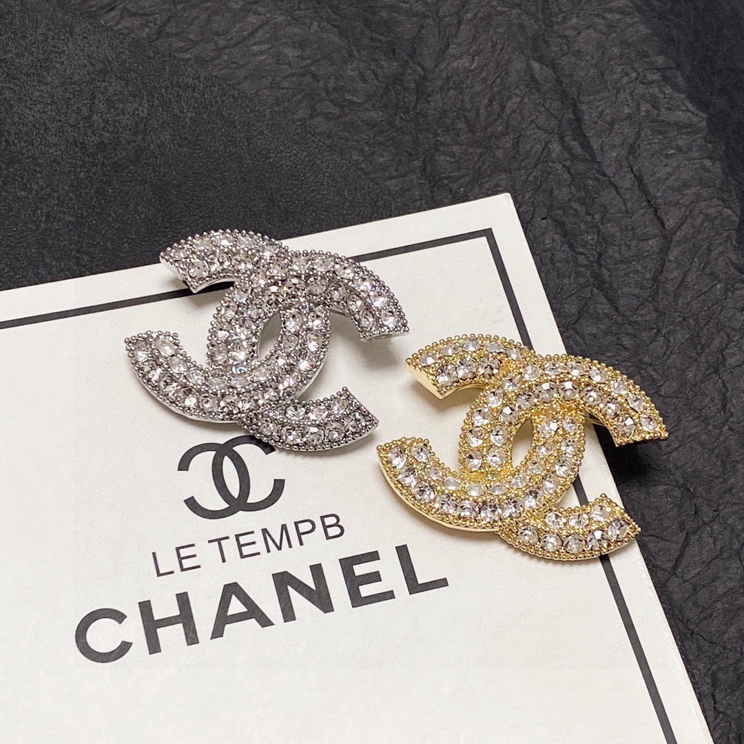 Chanel Diamond Brooch