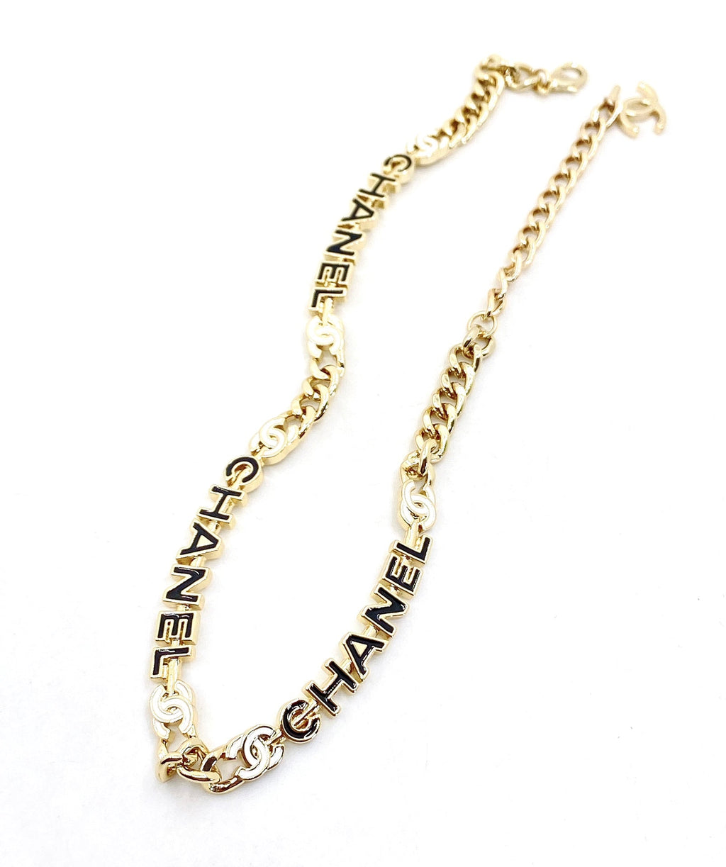 Chanel Chain Choker Necklace