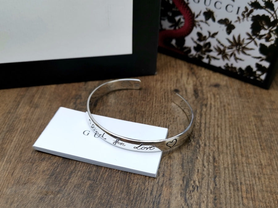 Gucci Double G Blind For Love Bracelet