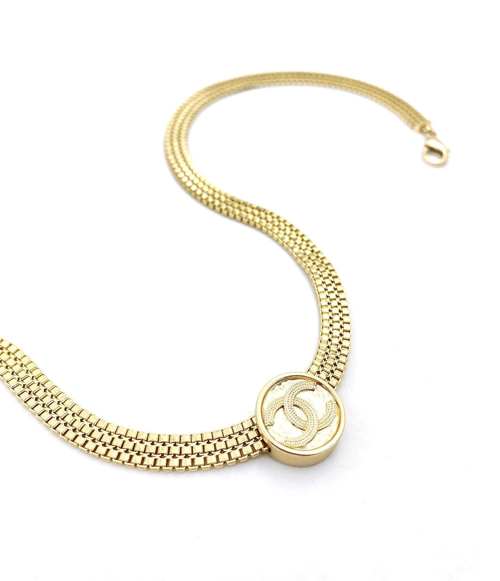 Chanel Choker Chain Necklace