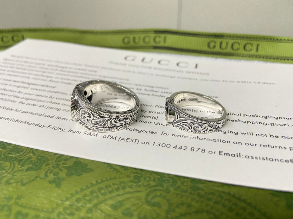 Gucci Double G Interlocking G Ring
