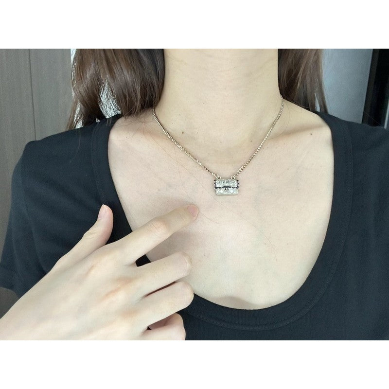 Chanel Bag Pendant Necklace