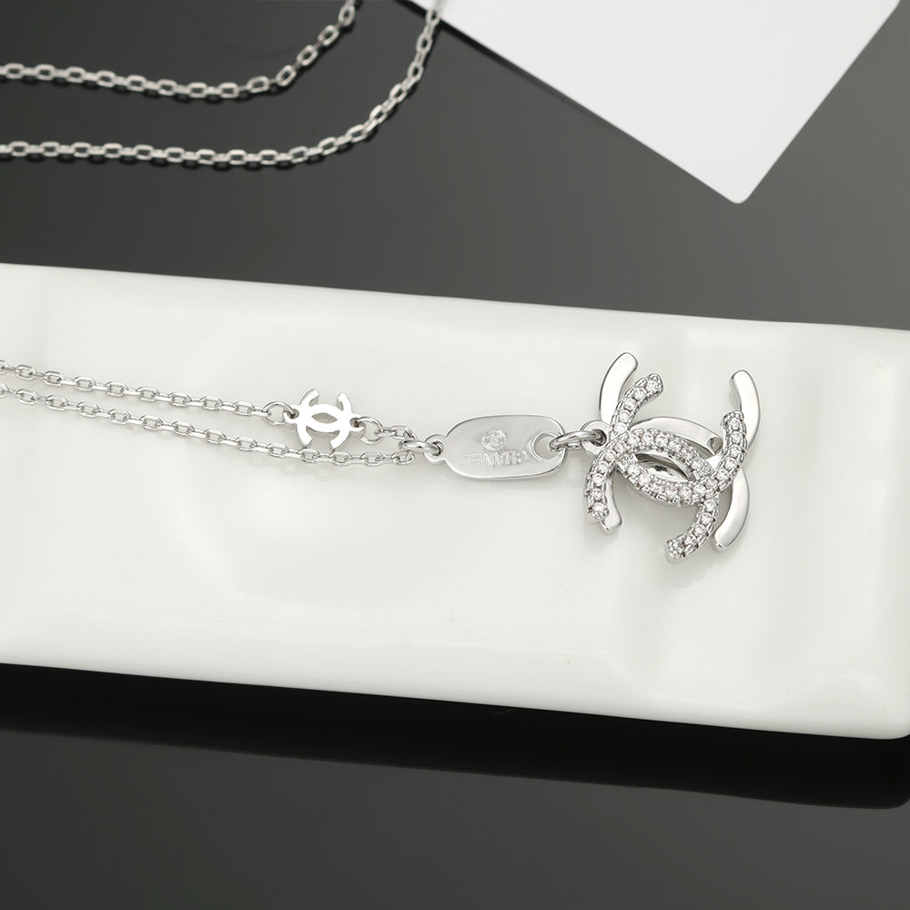 Chanel Diamond Long Necklace