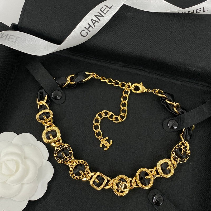 Chanel 2024 Leather Necklace