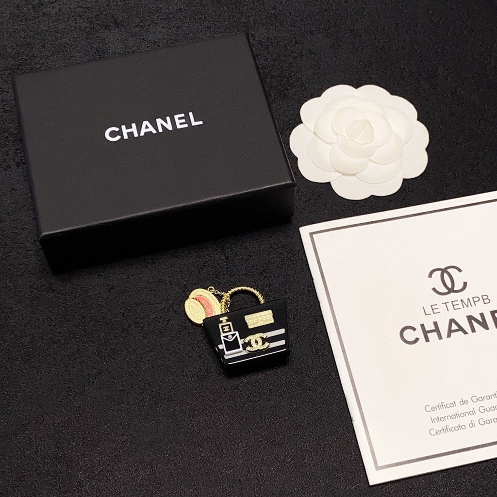 Chanel Bag Brooch