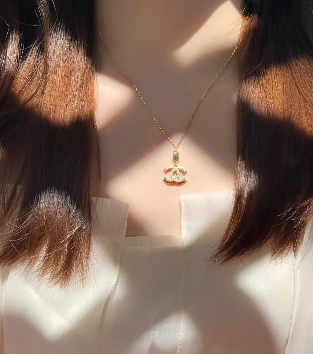 Chanel Diamond Long Necklace