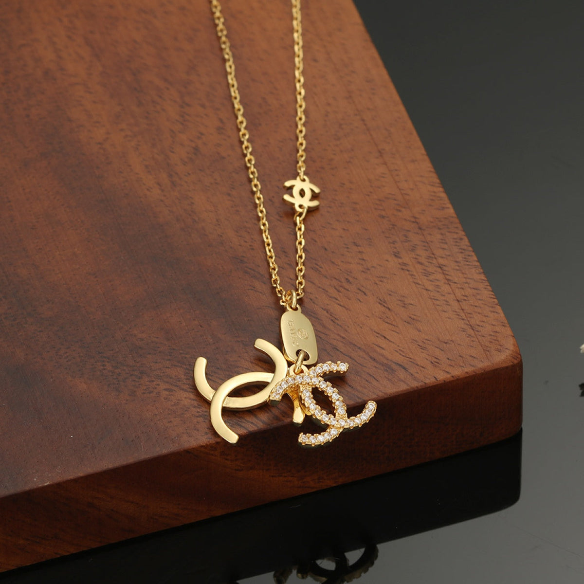 Chanel Diamond Long Necklace
