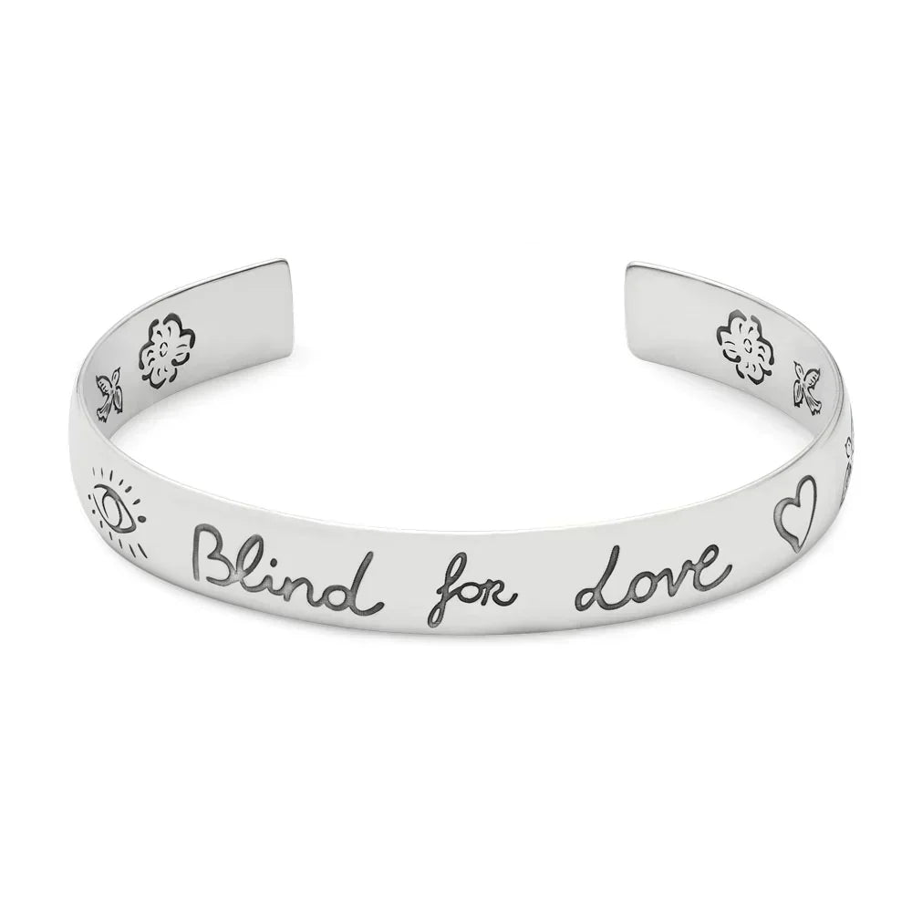 Gucci Double G Blind For Love Bracelet